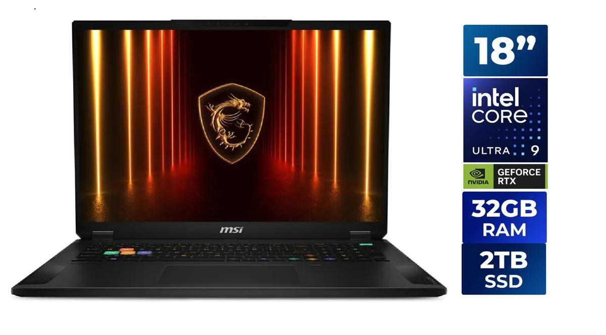 MSI MSI Stealth 18 HX AI A2XWIG-028US gaming laptop — 商品写真