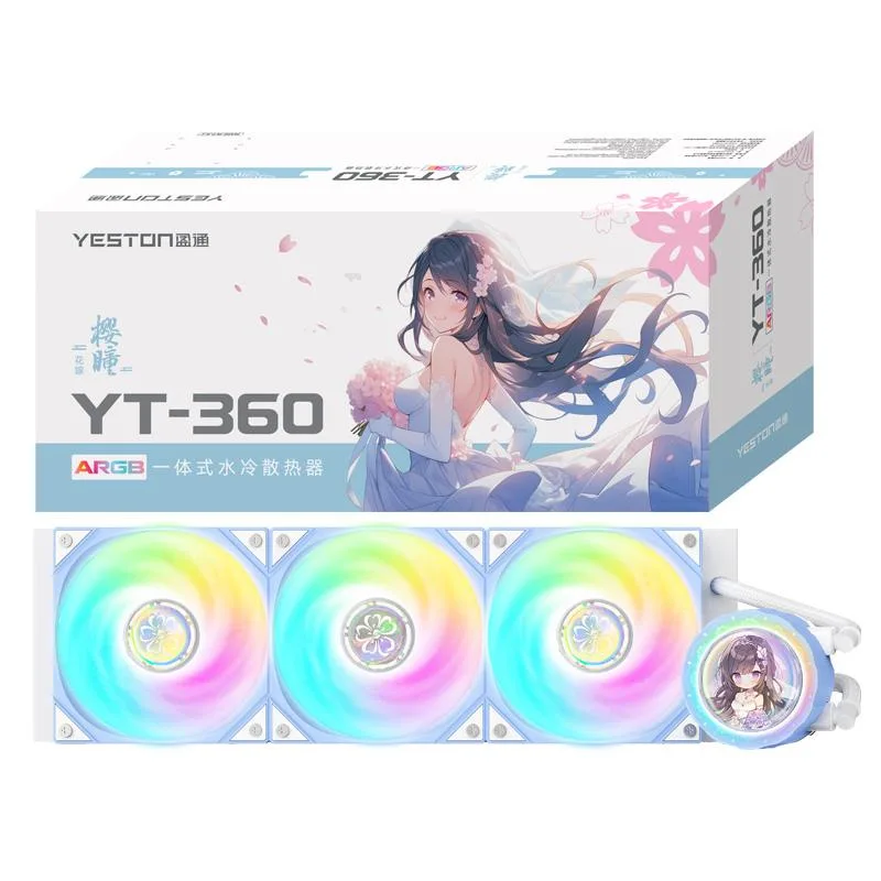 YESTON YESTON YT-360 New Sakura 360 liquid cooler — product photo