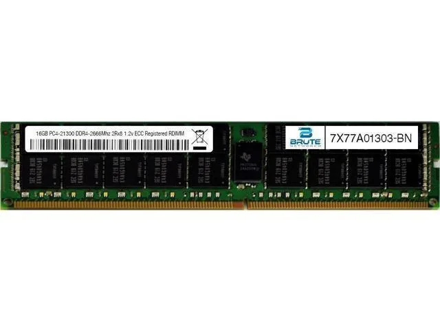 Lenovo Lenovo 7X77A01303 16GB DDR4 2666MHz CL17 RDIMM memory upgrade — снимка на продукта