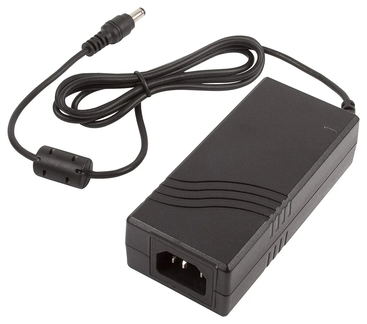 Compact black AC-DC power brick with 15V 40W 2.67A output