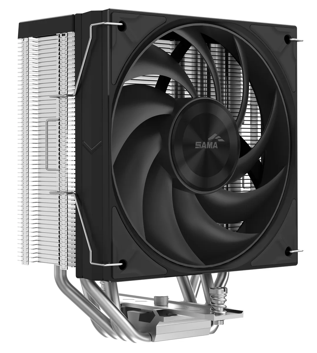 SAMA SAMA A60E Dual-Tower CPU Cooler 6 Heat Pipes Dual 120mm PWM Fans — product photo