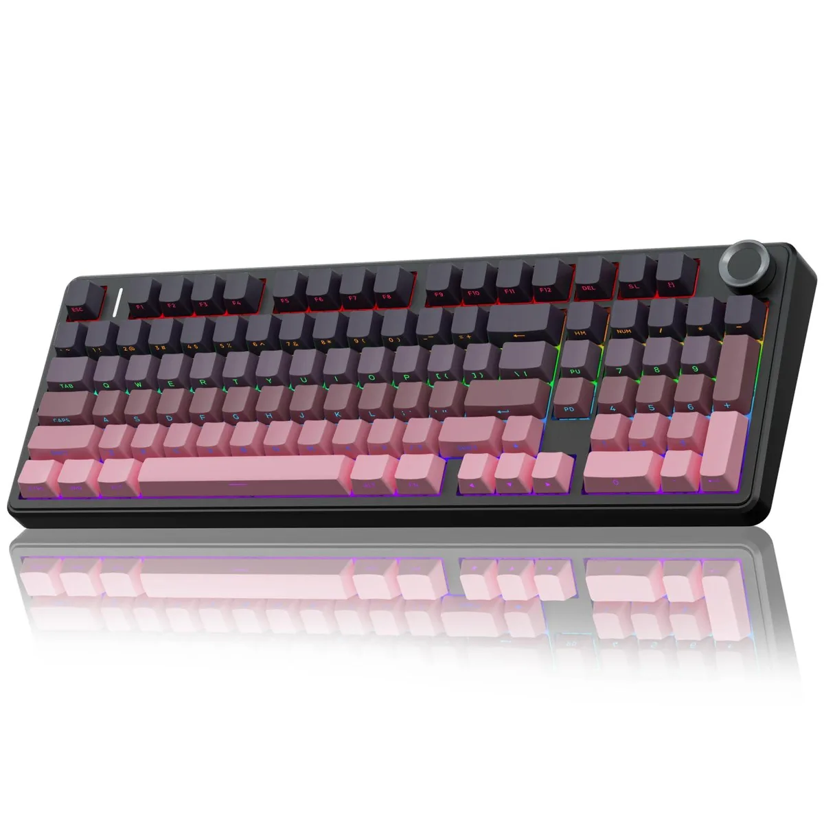 Vszerda Vszerda F99 gaming keyboard, 96% 99-key tri-mode with knob — fotografia produktu
