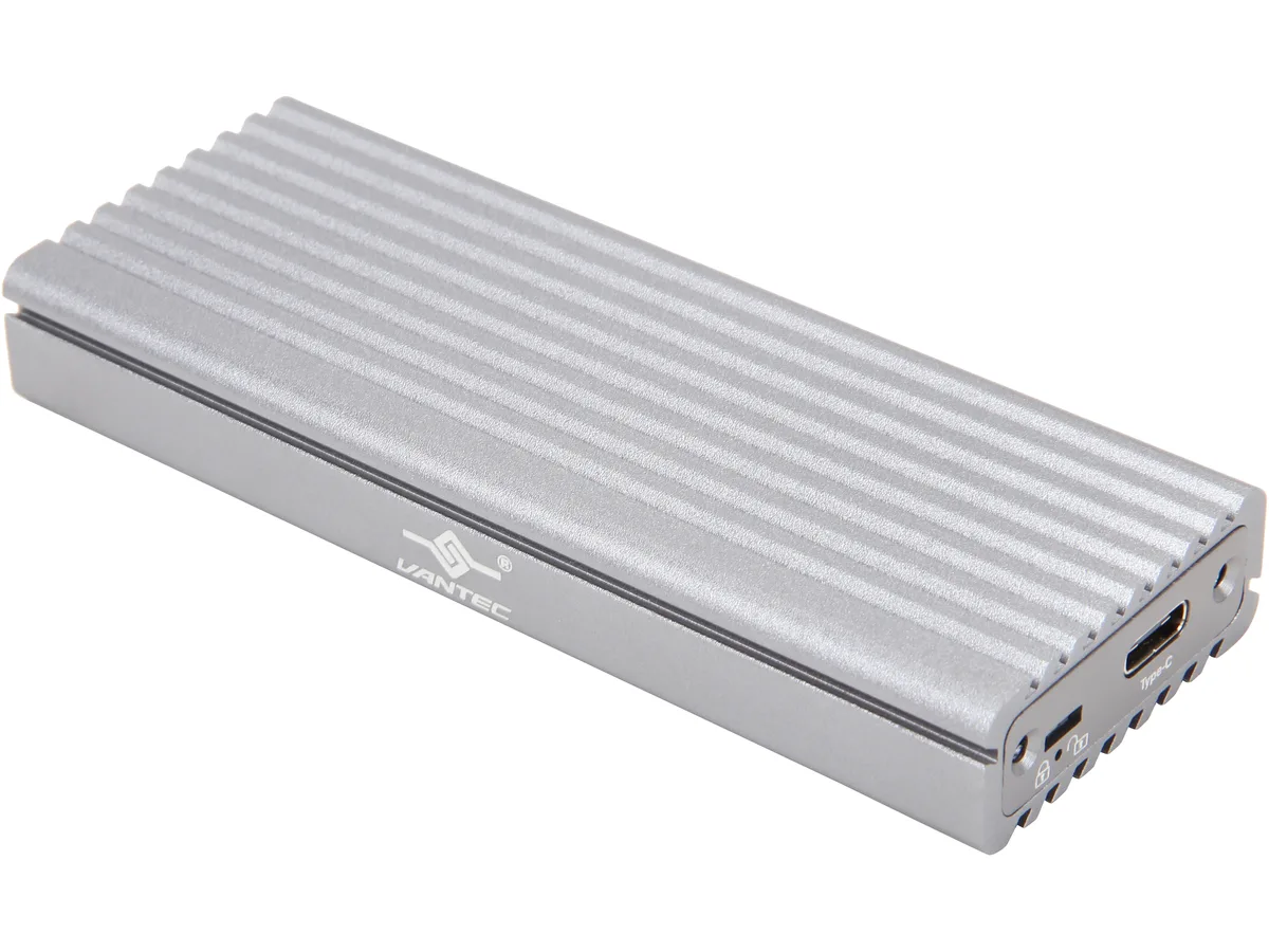 Vantec Vantec NST-205C3-SG M.2 NVMe drive enclosure — Produktfoto