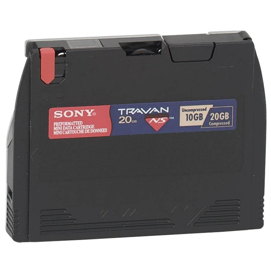 Sony Sony Travan TR-5 Data Cartridge 10 GB backup media — fotografija izdelka