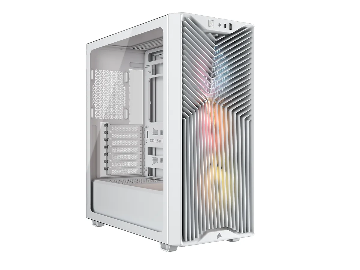 Corsair Corsair 3200D RS ARGB PC Case CC-9011345-WW White — product photo