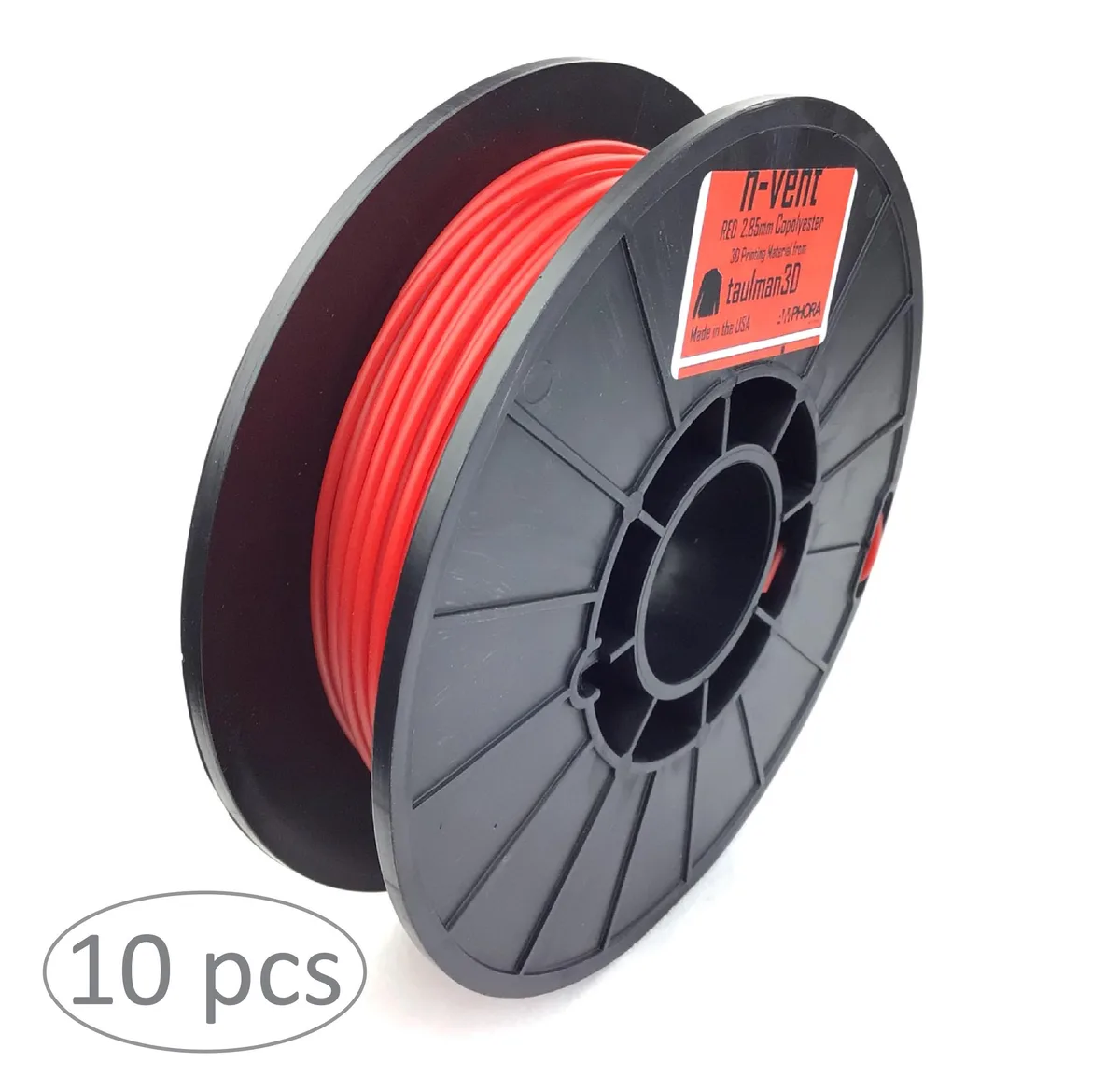 Taulman 3D Taulman 3D N-vent Filament 2.85mm 1lb Red 10 pack — Produktfoto