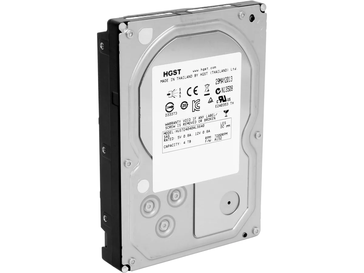 HGST HGST Ultrastar 7K4000 0B26885 4TB 7200 RPM SAS 6Gb/s 3.5" internal hard drive — fotografia produktu