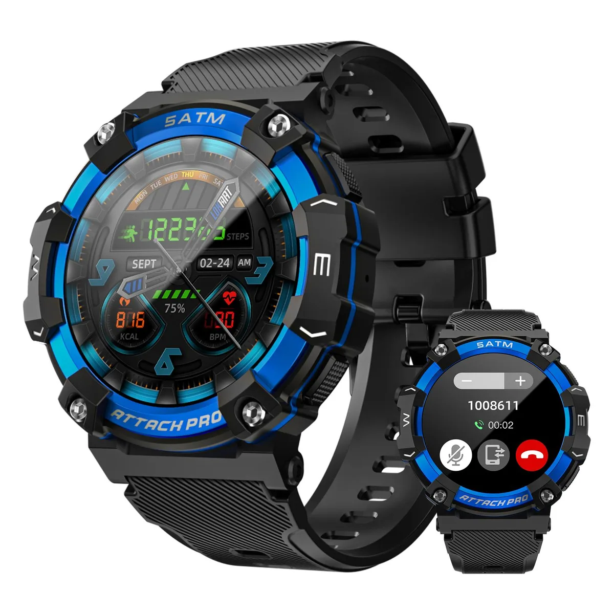 LOKMAT LOKMAT ATTACK 2 PRO smart watch 1.39" Blue — product photo
