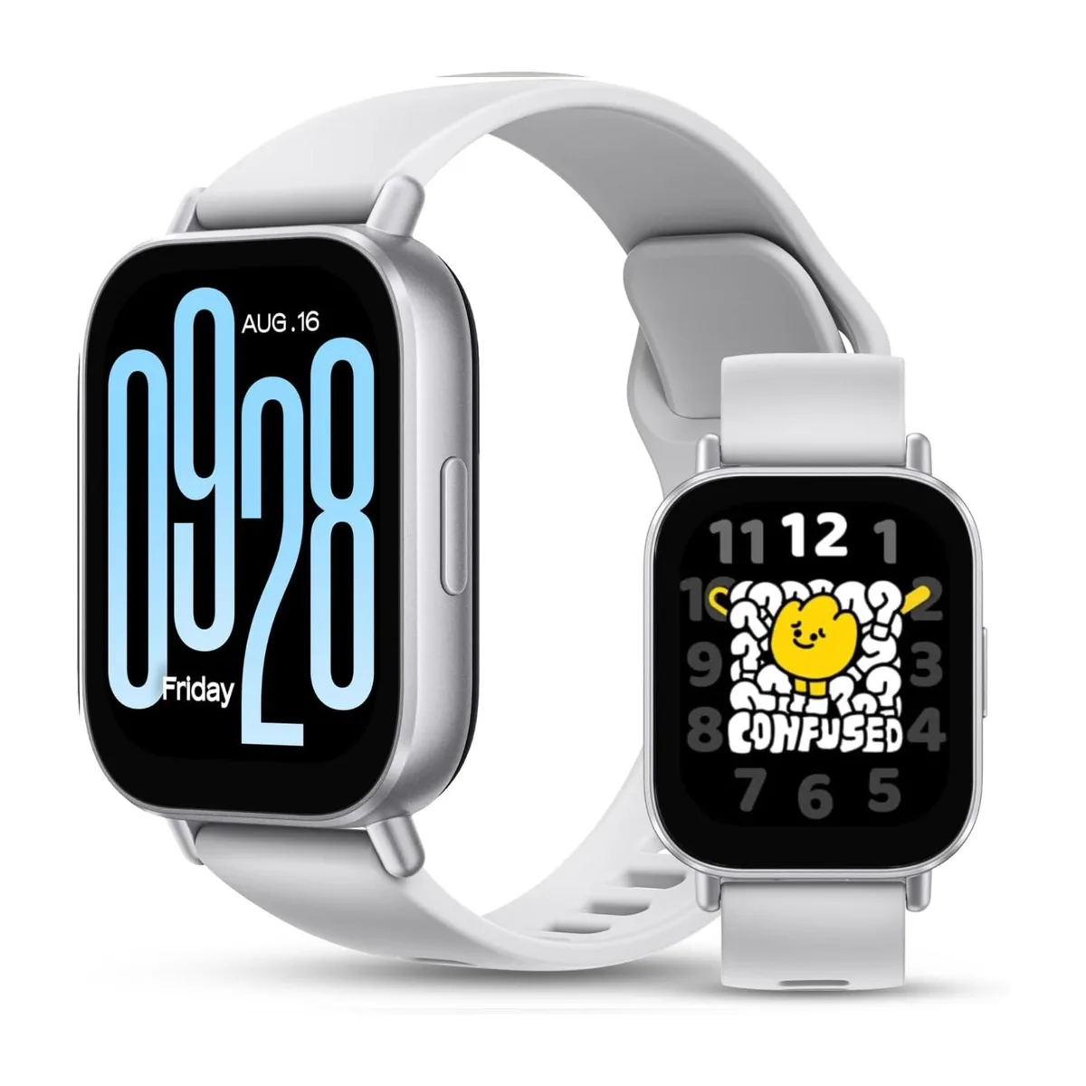 Xiaomi Redmi Watch 5 Active Smart Watch 2" LCD 140 Sports Modes 5ATM Silver — 商品写真