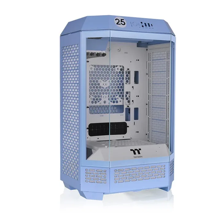 Thermaltake Thermaltake Tower 300 Hydrangea Blue Micro-ATX Case CA-1Y4-00SFWN-00 — product photo