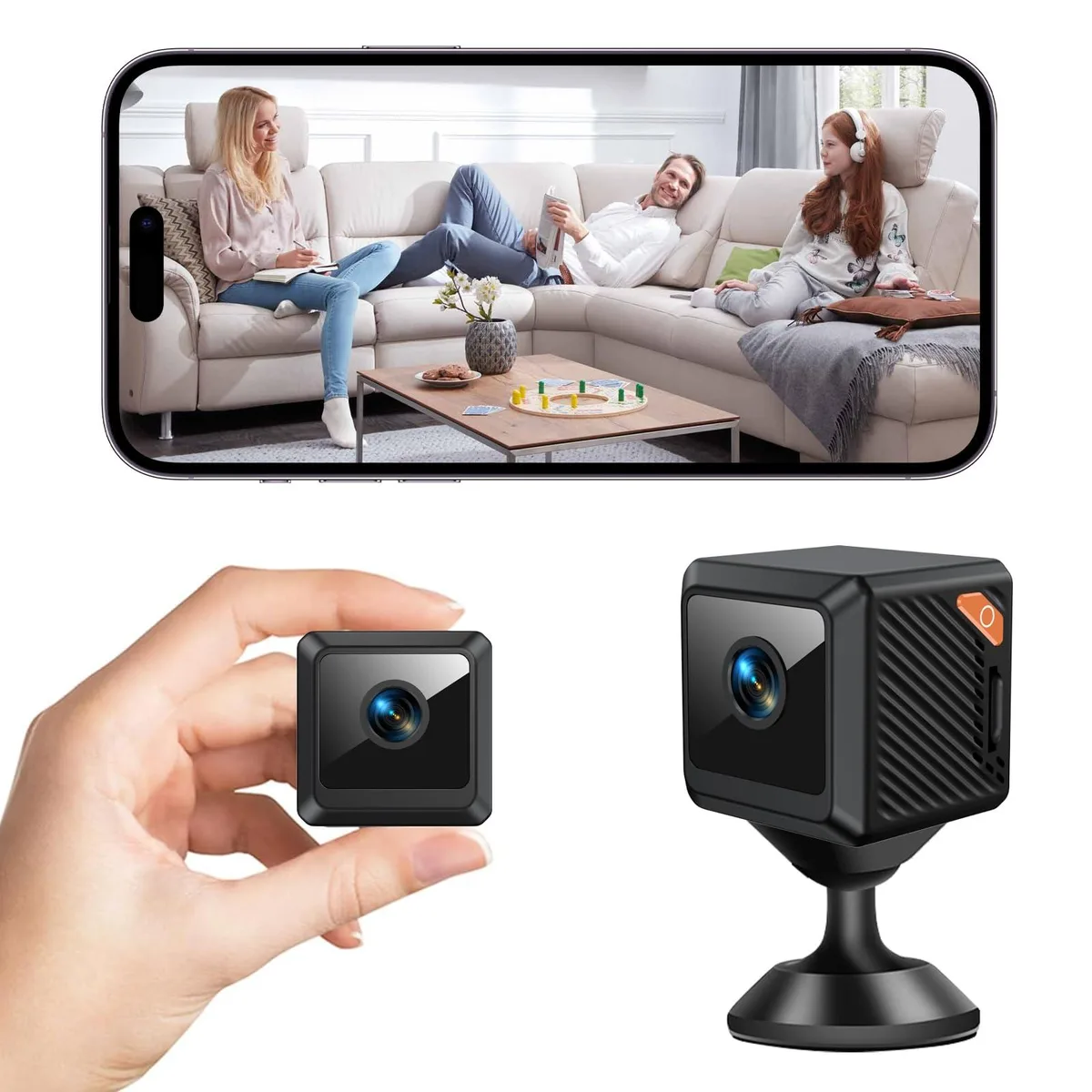 Clover WS02 Wireless Surveillance 1080p 140° 2.5h Battery — 商品写真