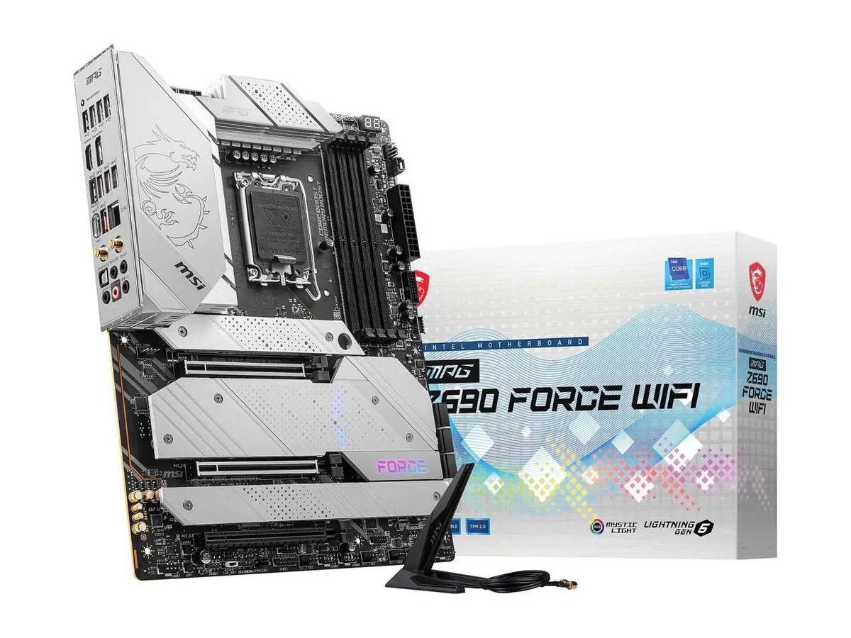MSI MSI MPG Z690 Force Wifi DDR5 Intel motherboard — product photo