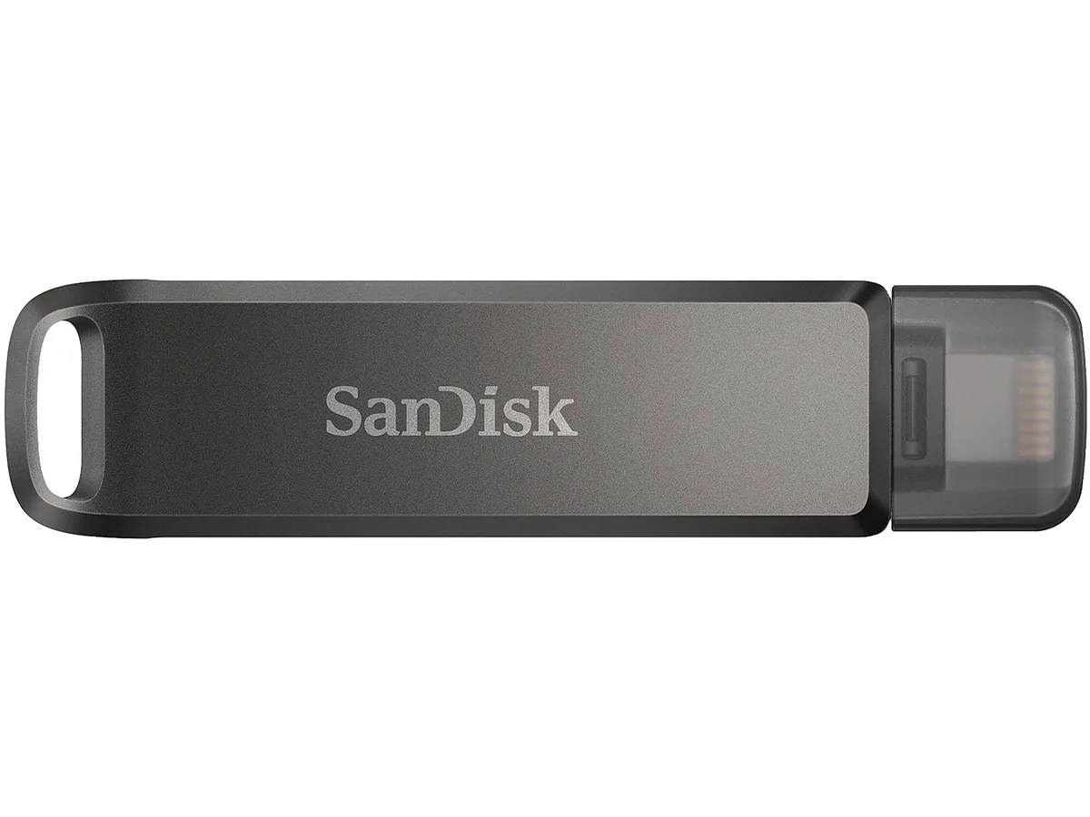 SanDisk SanDisk iXpand Luxe 64GB USB 3.1 Lightning USB-C flash drive (SDIX70N-064G-GN6NN) — 商品照片