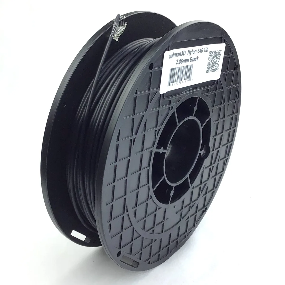 Taulman 3D Taulman 3D Nylon 645 Filament 2.85mm 1lb Black 3d printers accessory — produkto nuotrauka