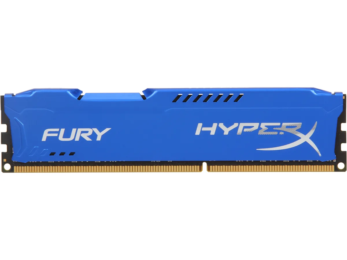 HyperX HyperX FURY HX316C10F/8 8GB DDR3 1600 CL10 desktop RAM — photo du produit