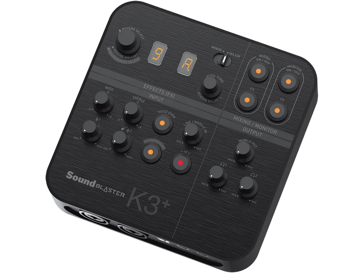Creative Labs Creative Labs SB1720 Sound Blaster K3+ USB mixer sound card accessory — produktbilde