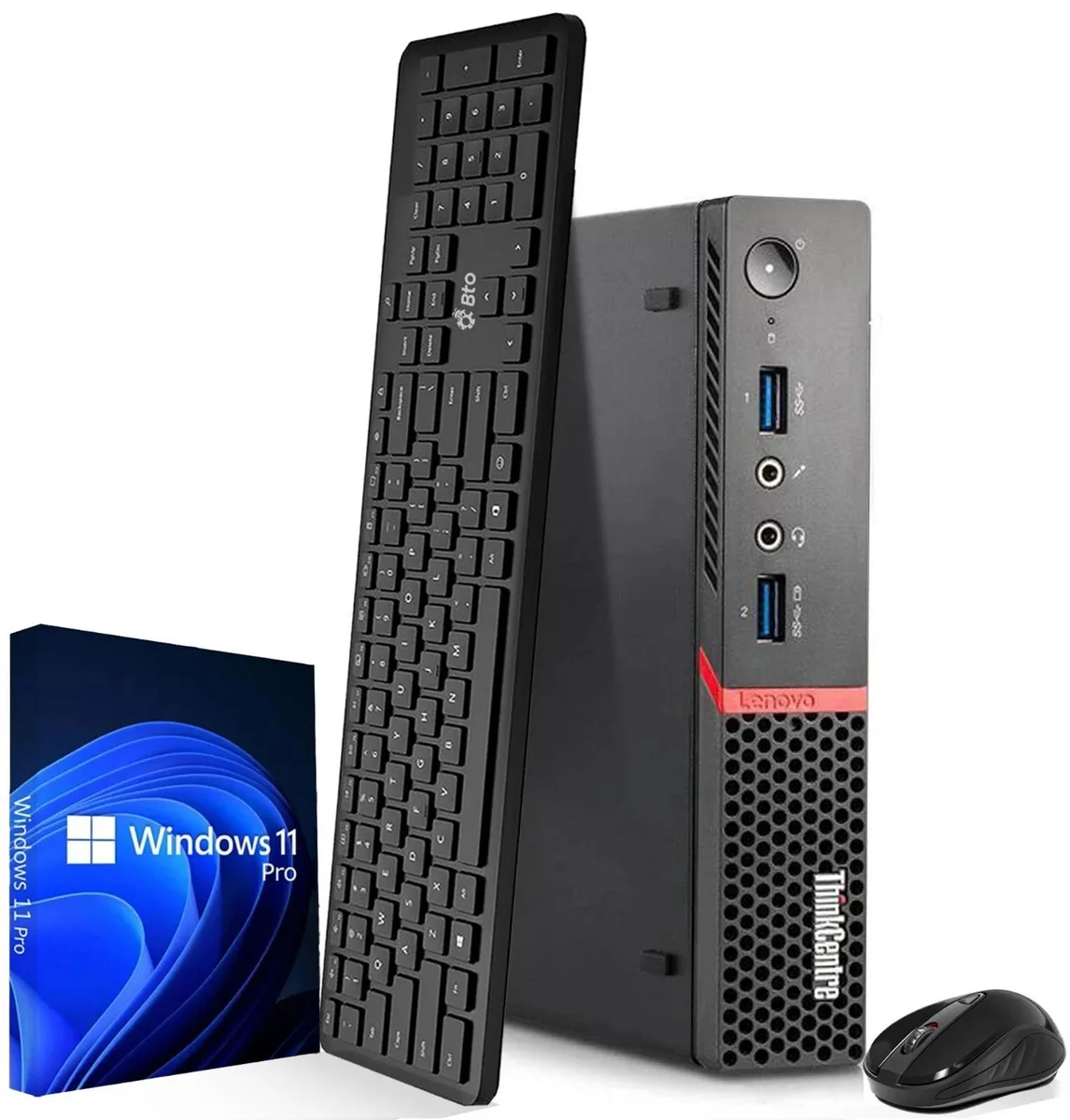 Lenovo Lenovo ThinkCentre M700 Mini Computer PC Intel Quad Core i5-6500T 32GB DDR4 256GB — product photo