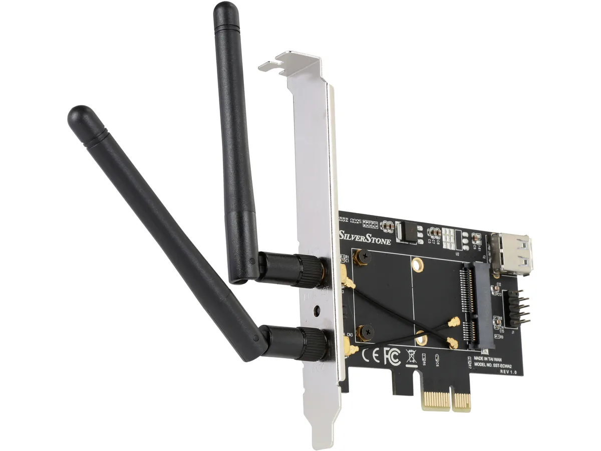 Silverstone Silverstone SST-ECWA2-LITE Mini PCI-E to PCI-E x1 expansion card — foto produk
