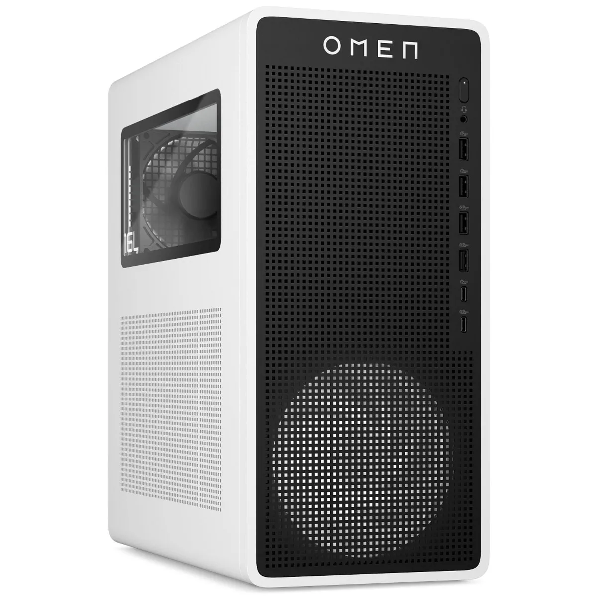 HP HP OMEN 16L TG03-0100m Ryzen 5 8400F 16 GB DDR5 512 GB SSD RTX 3050 White — photo du produit