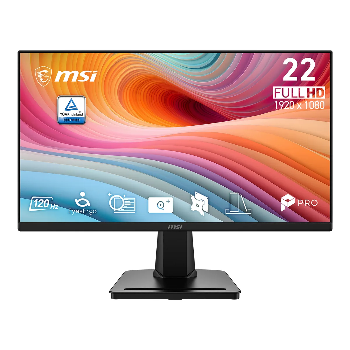 MSI MSI PRO MP225 E12L 22" 120Hz IPS monitor — product photo