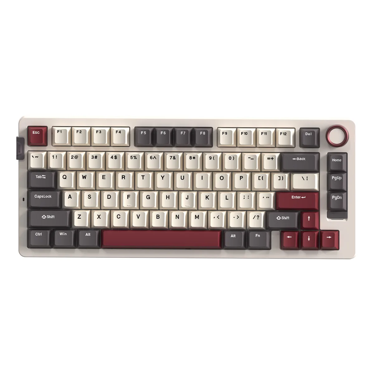 Rosewill Rosewill NEON S75 WBL gaming keyboard 75% 80 keys Outemu Blue PBT White 6000mAh — product photo