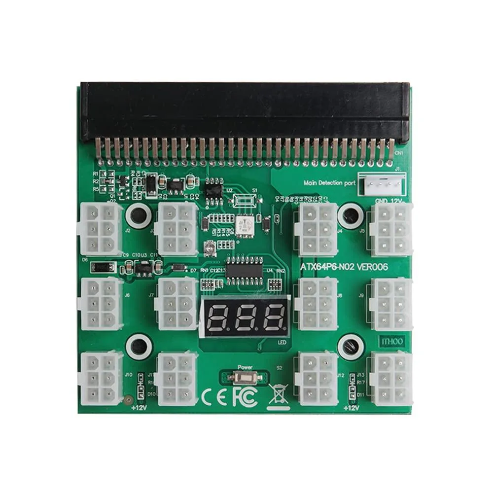  Cisco 1200W Server Power Supply Breakout Board 12×6PIN DPS-1200QB A — 商品写真