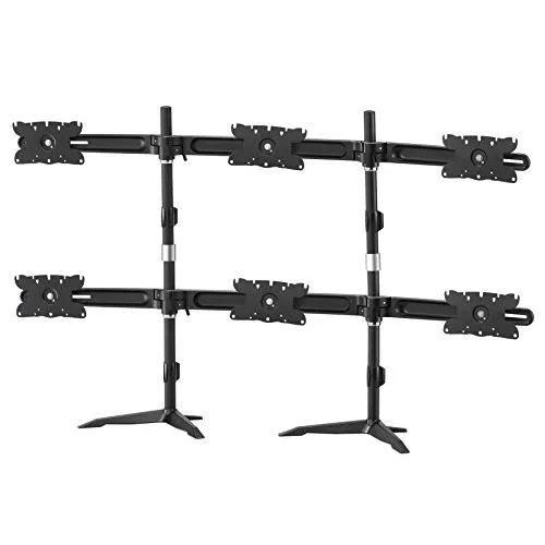 Amer Networks Amer Networks AMR6S32 heavy duty 6 monitor desk — tuotekuva