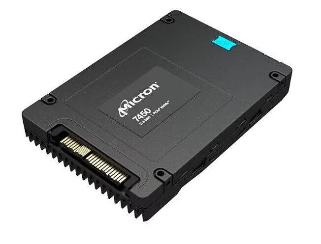 Micron 7450 MAX 3.2TB U.3 enterprise SSD 15mm