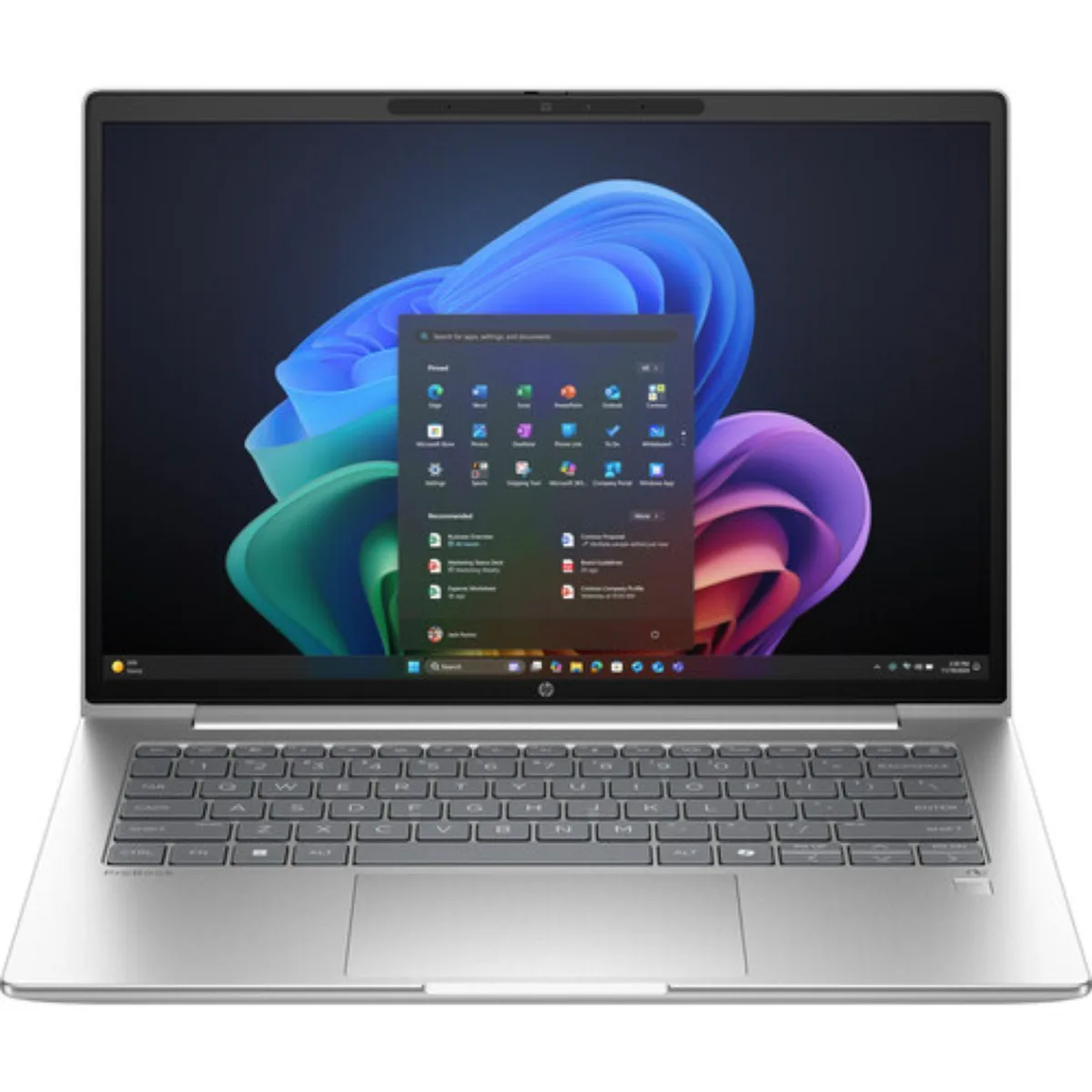 HP HP ProBook 4 G1q laptop Snapdragon X X1-26-100 32GB 1TB SSD 14 WUXGA Pike Silver — product photo