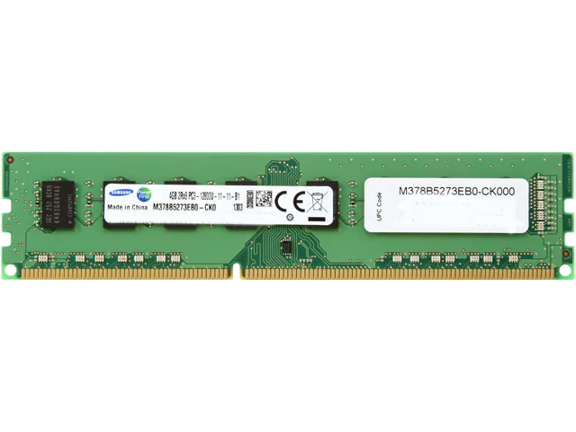 SAMSUNG SAMSUNG M378B5273EB0-CK0 4GB DDR3 1600 CL11 desktop RAM — photo du produit