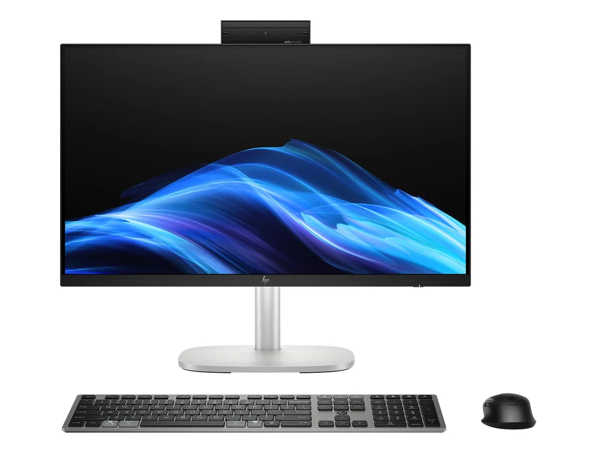 HP EliteStudio all-in-one 23.8 inch FHD touch display with integrated stand, matte finish