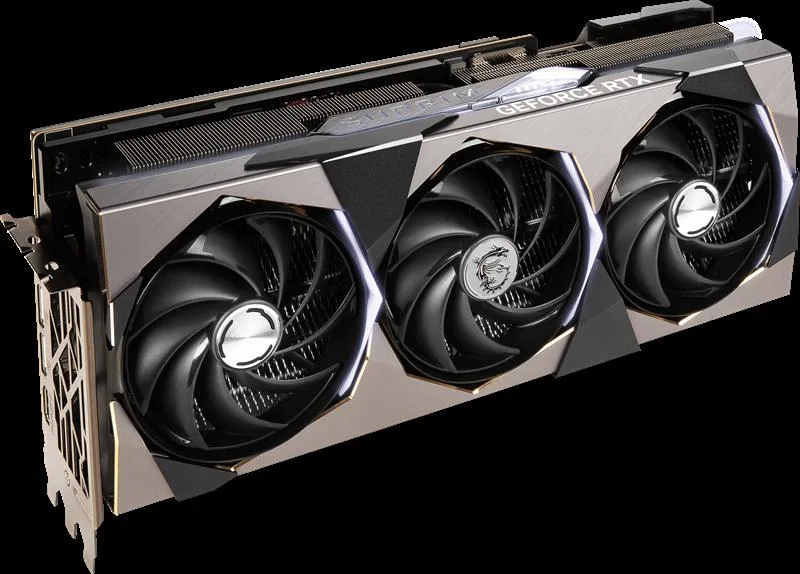MSI MSI GeForce RTX 4080 Suprim X 16GB GDDR6X graphics card — product photo