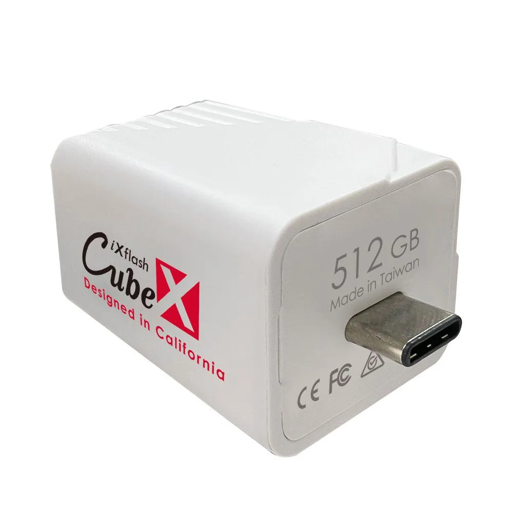 PIODATA PIODATA iXflash Cube 512GB USB flash drive — תמונת המוצר