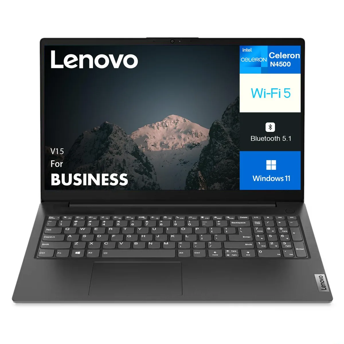 Lenovo Lenovo V15 Gen 2 laptop Celeron N4500 32GB DDR4 1TB PCIe SSD 15.6" FHD — product photo