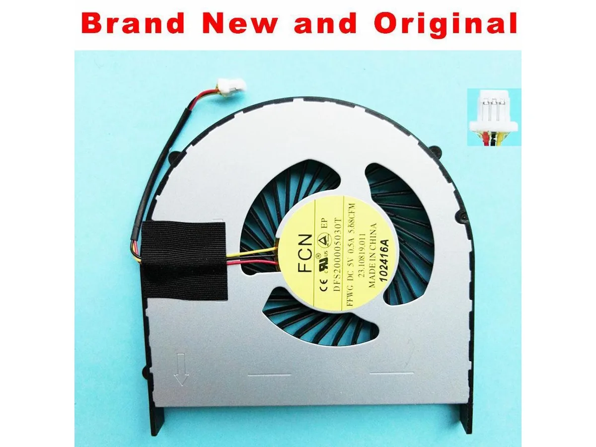 Fans Fans CPU cooler for DELL 15 7000 7537 DFS200005030T HNJ5W — produktfoto