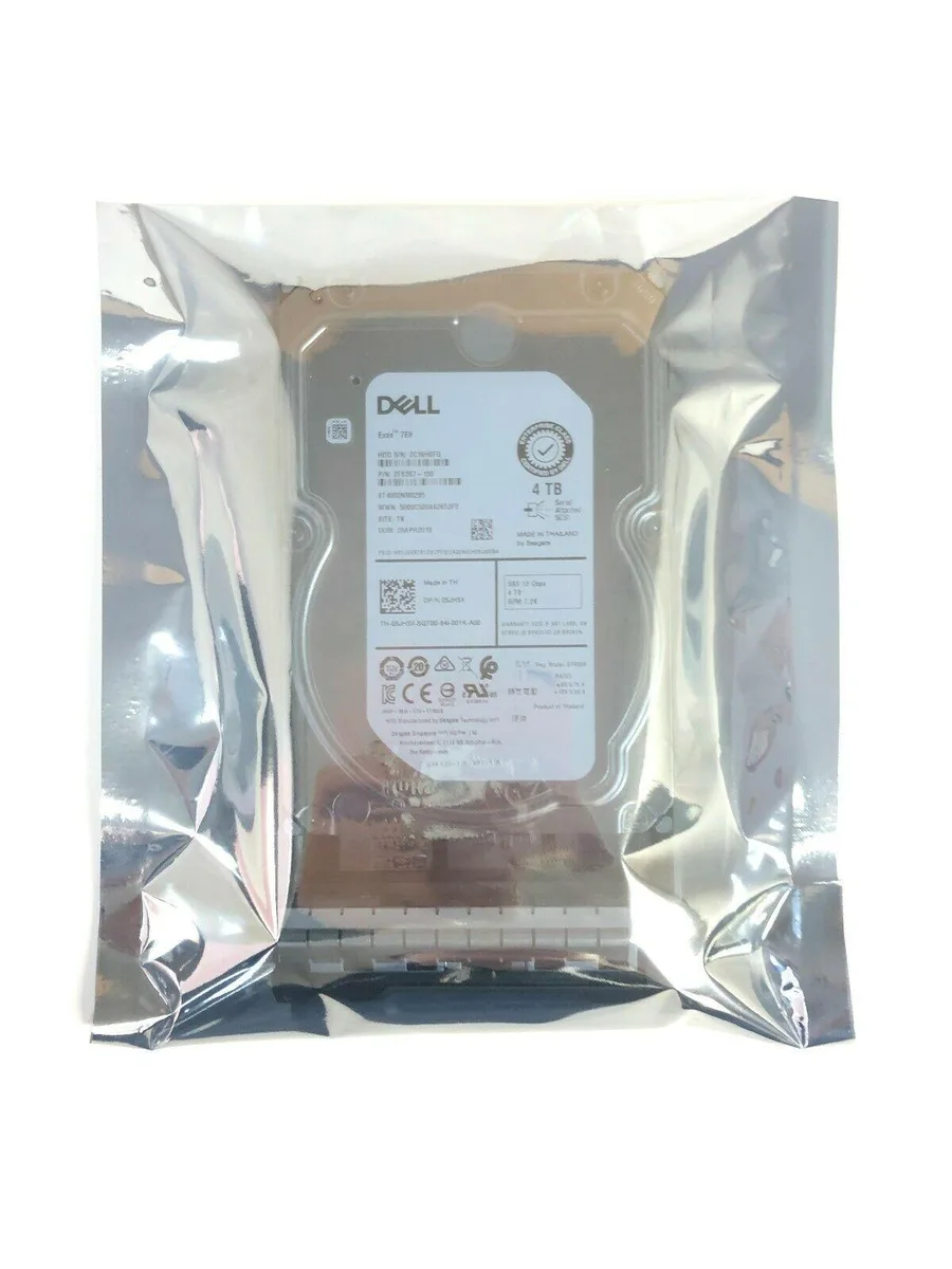 DELL DELL 400-ALRT 4TB 7.2K SAS 12Gb/s 3.5" internal hard drive — 商品写真