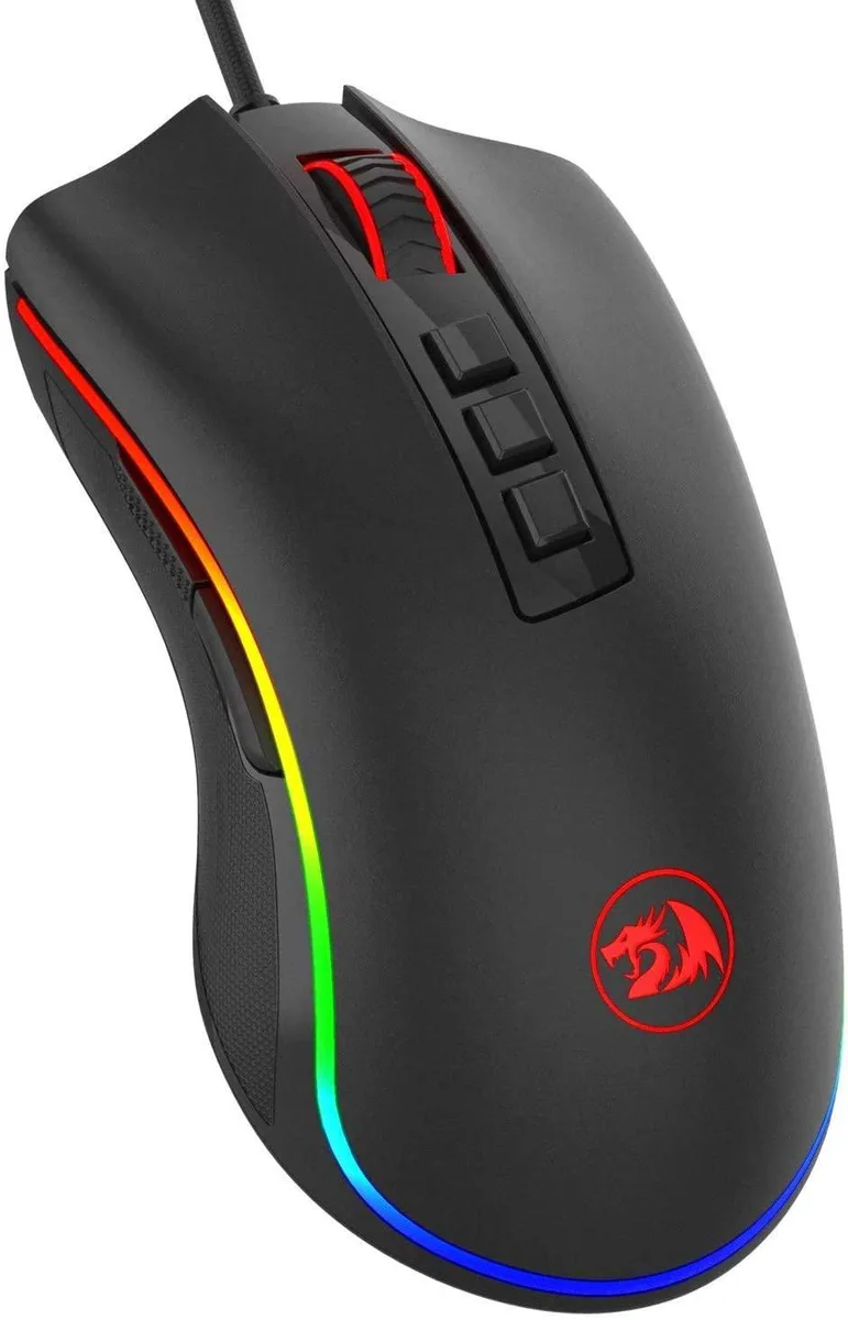 Redragon Redragon M711 Cobra gaming mouse 10000 DPI 7 buttons Black — tuotekuva