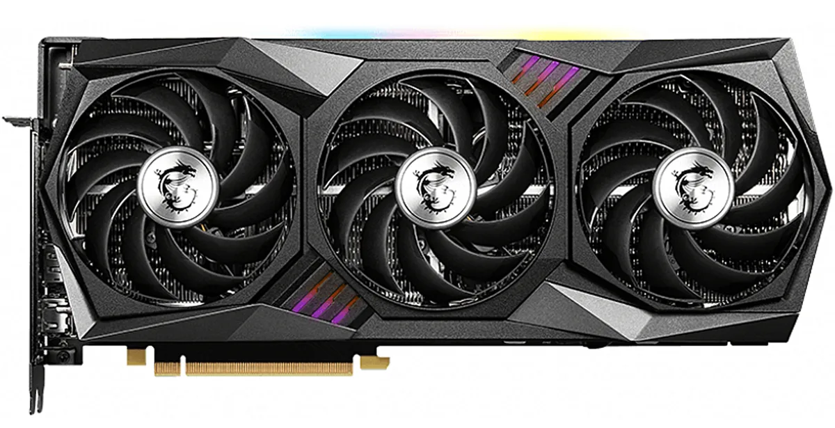 MSI MSI RTX3070TGamingXTrio8 GeForce RTX 3070 Ti 8GB graphics card — photo du produit