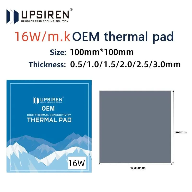 UPSIREN UPSIREN 16W Thermal Pad 16W/mK 100x100x.5mm 23g — תמונת המוצר