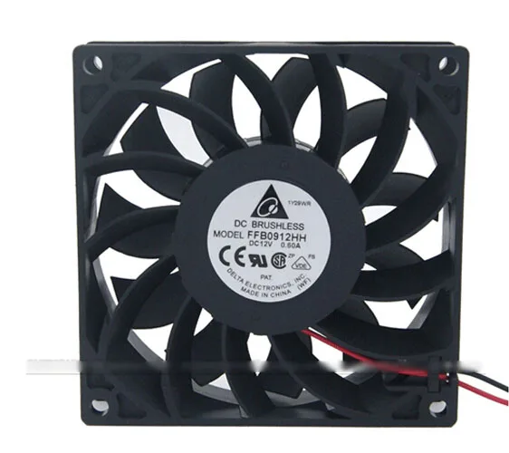 OEM Industries OEM Industries FFB0912HH 90mm CPU cooler 12V 0.60A 3200 RPM 44.4 dBA 70.21 CFM — photo du produit