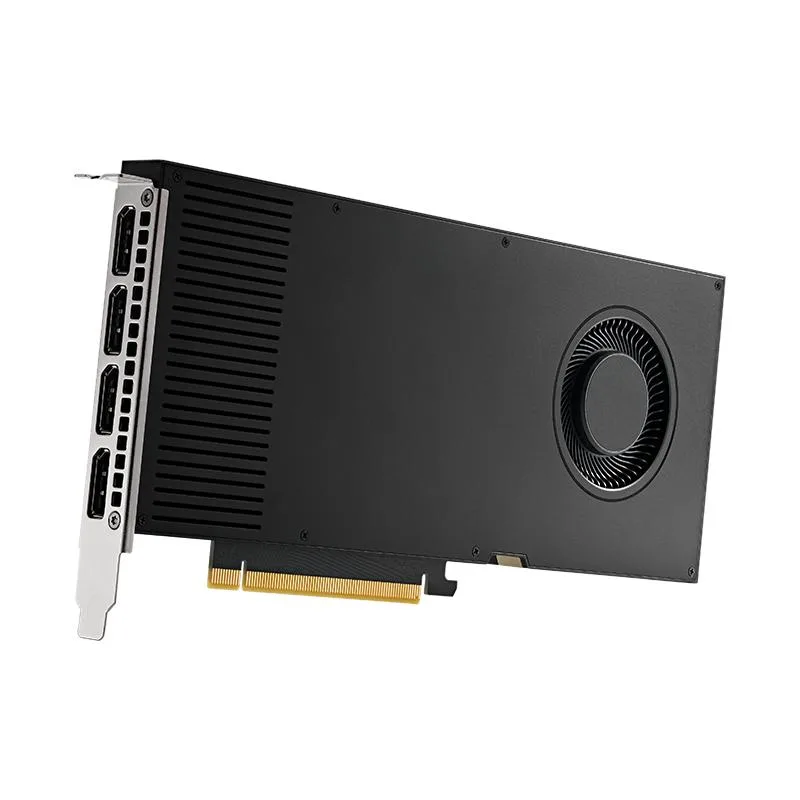 PNY RTX A4000 single-slot graphics card with 16 GB GDDR6 memory