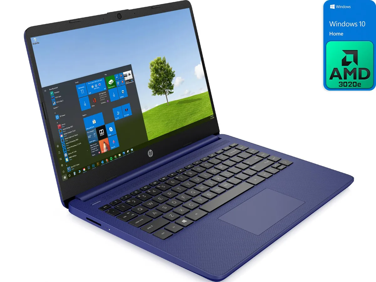 HP HP 14 laptop AMD 3020e 4GB 64GB eMMC Vega 3 Blue — photo du produit