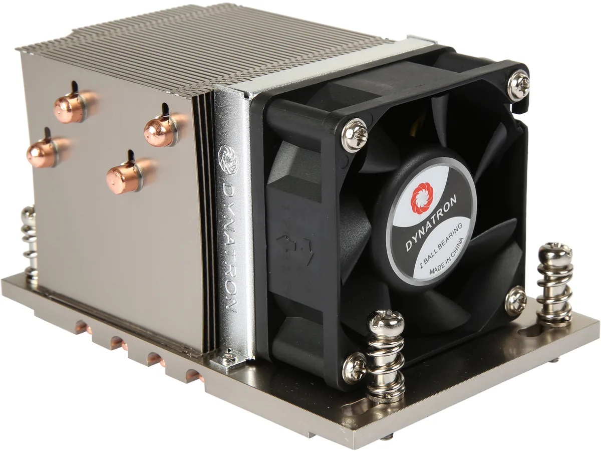 Dynatron Dynatron A26 CPU cooler AMD SP3 60mm PWM 180W 2U — photo du produit