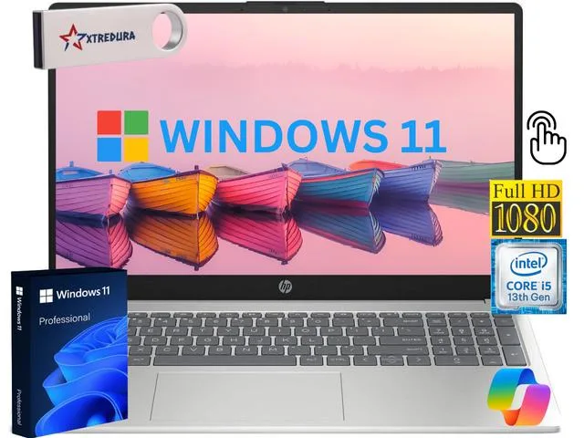 HP HP 15-FD 15.6" FHD Touchscreen Laptop Core i5-1334U 20GB RAM 2TB NVMe SSD — product photo