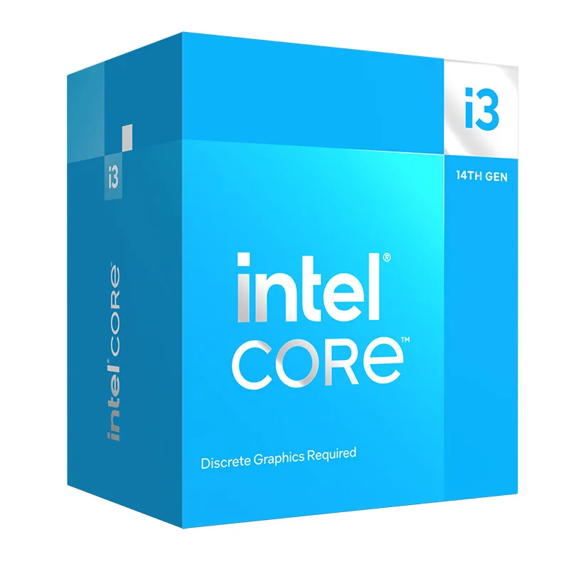 Intel Intel Core i3-14100F BX8071514100F desktop processor — product photo