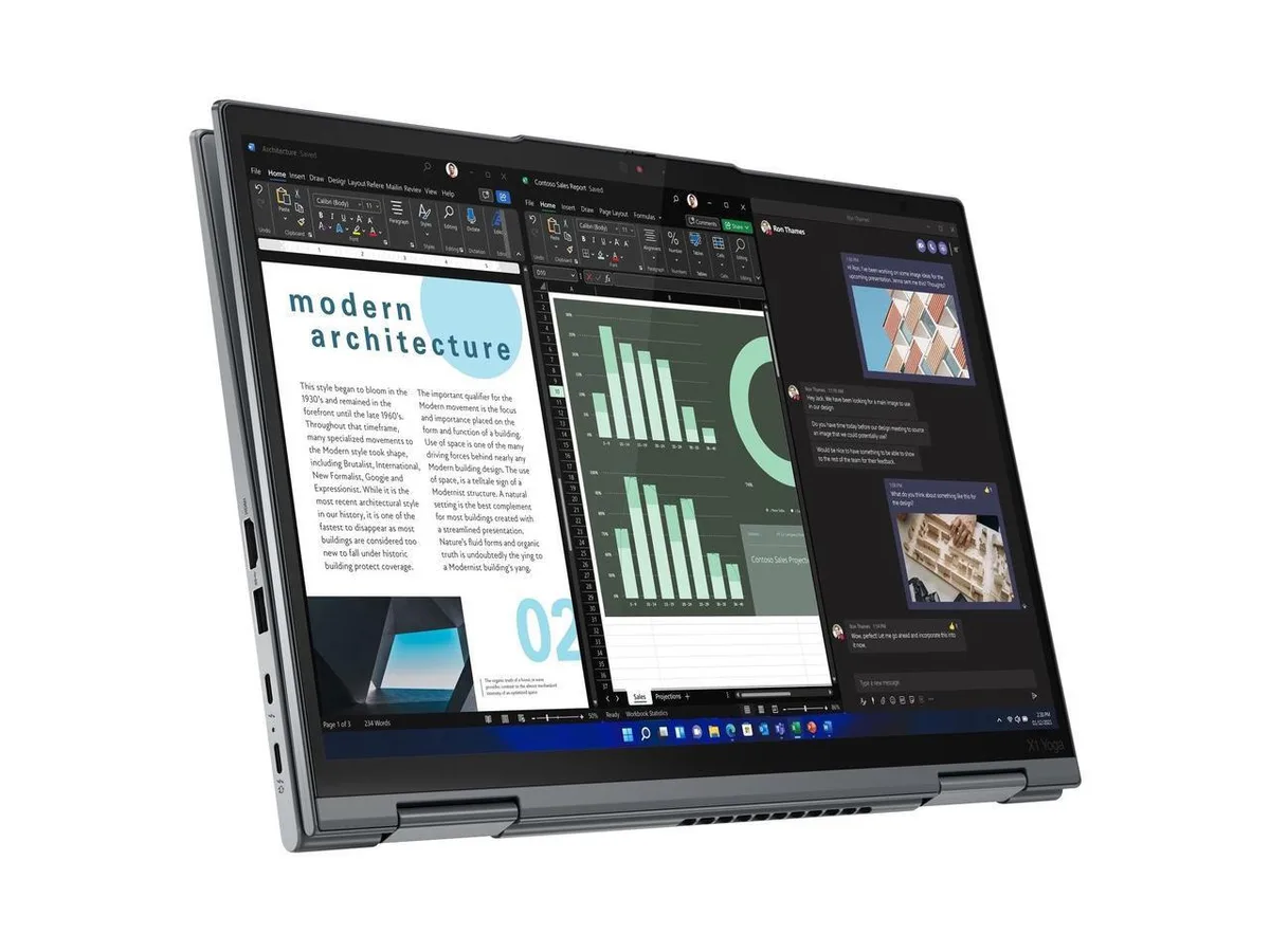 Lenovo Lenovo ThinkPad X1 Yoga Gen 7 2-in-1 14" OLED 3840x2400 i7-1265U 16GB 512GB 4G LTE Pen — Produktfoto
