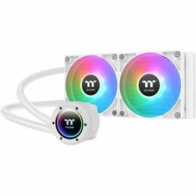 Thermaltake Thermaltake TH240 V2 ARGB Snow CL-W364-PL12SW-A liquid cooler — photo du produit