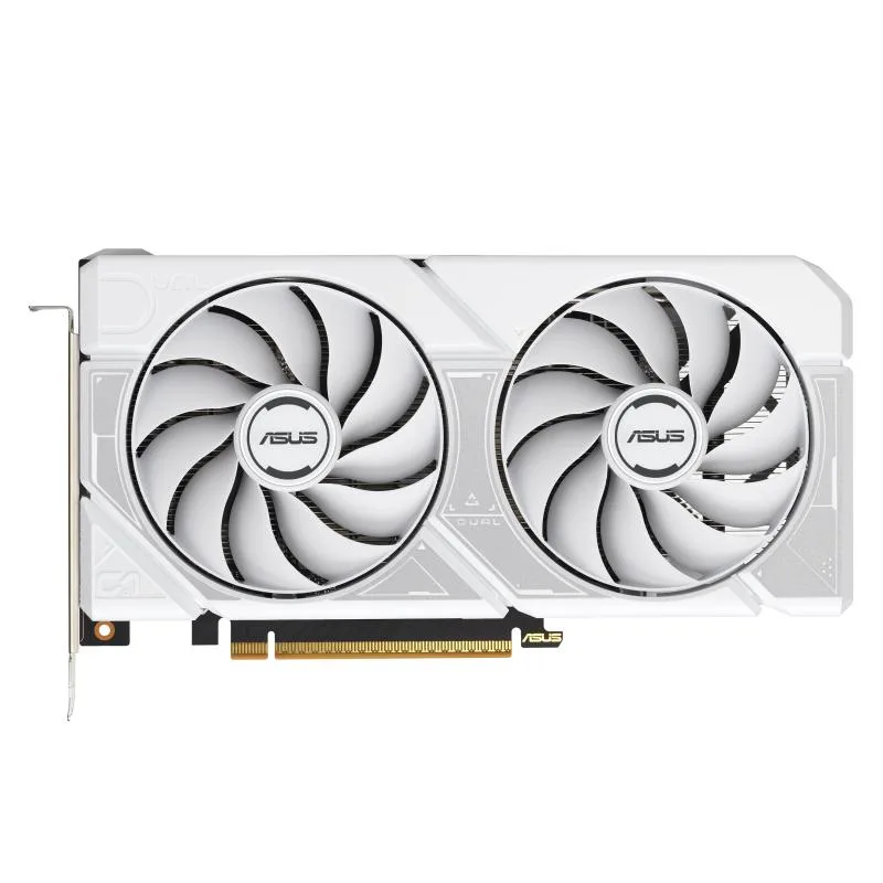 ASUS ASUS Dual GeForce RTX 5060 White OC Edition graphics card — fotografia produktu