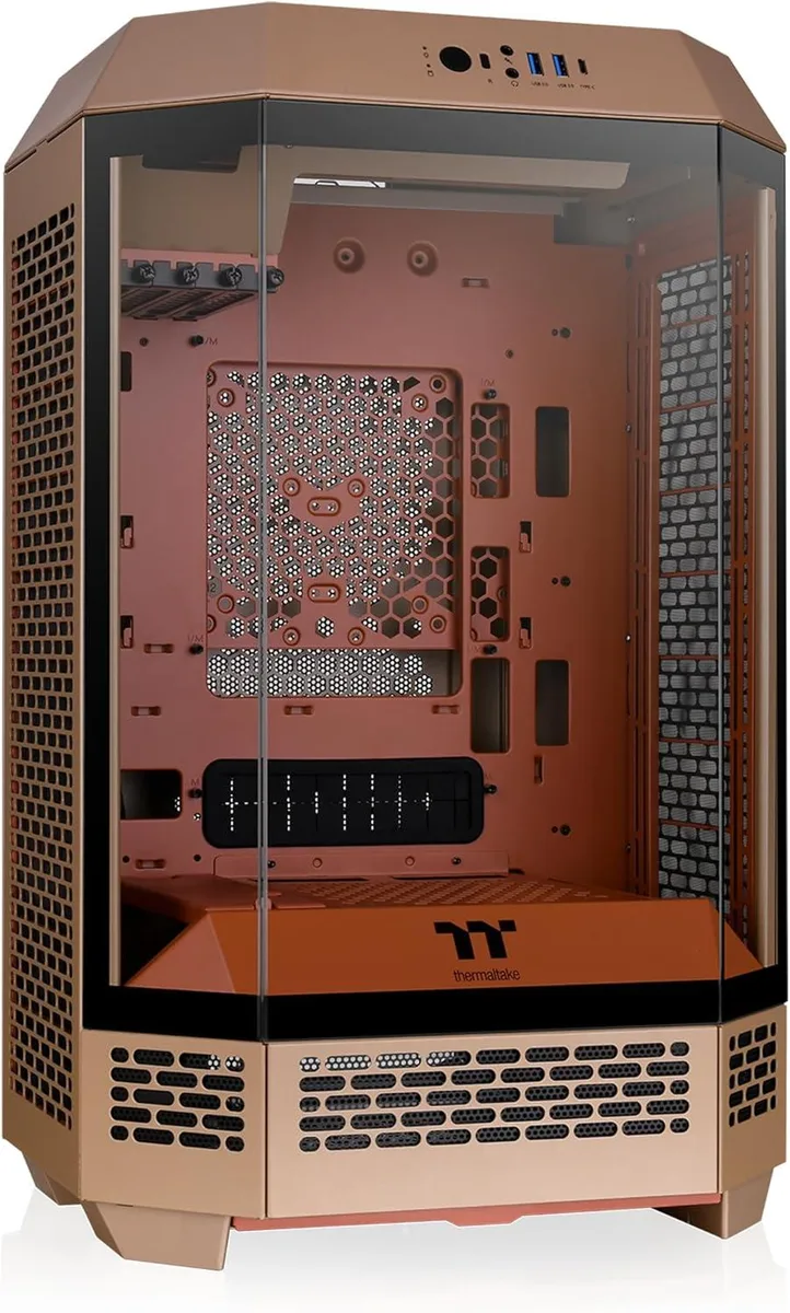 Thermaltake Thermaltake Tower 300 Gravel Sand Micro-ATX PC Case CA-1Y4-00SGWN-00 — termékfotó