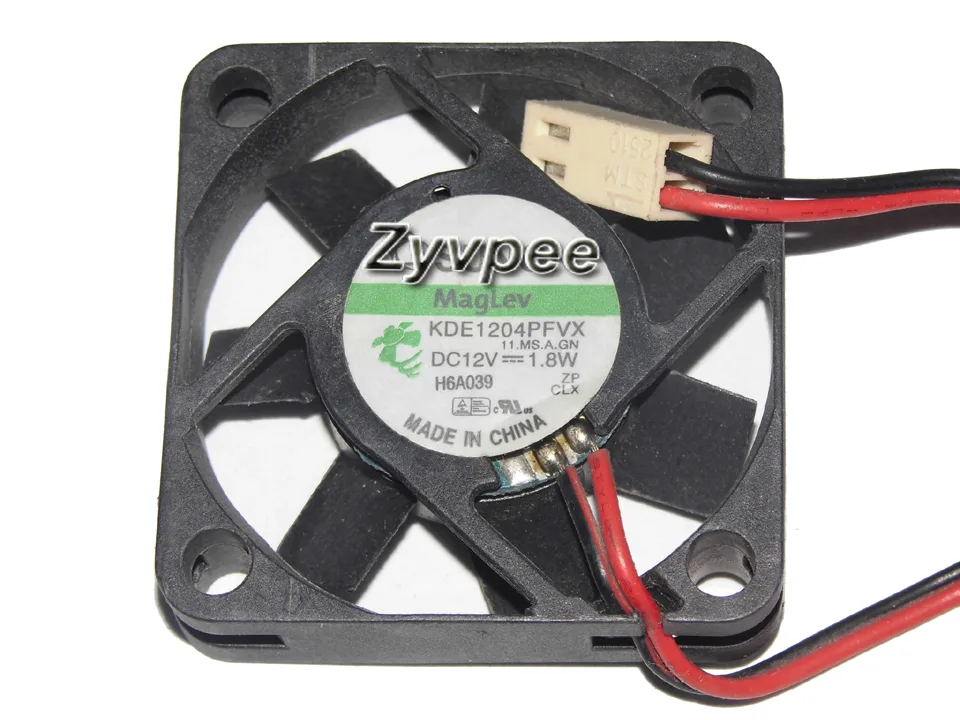 Zyvpee Zyvpee KDE1204PFVX 40mm 12V 1.8W 2 Pin Maglev case fan — 제품 사진